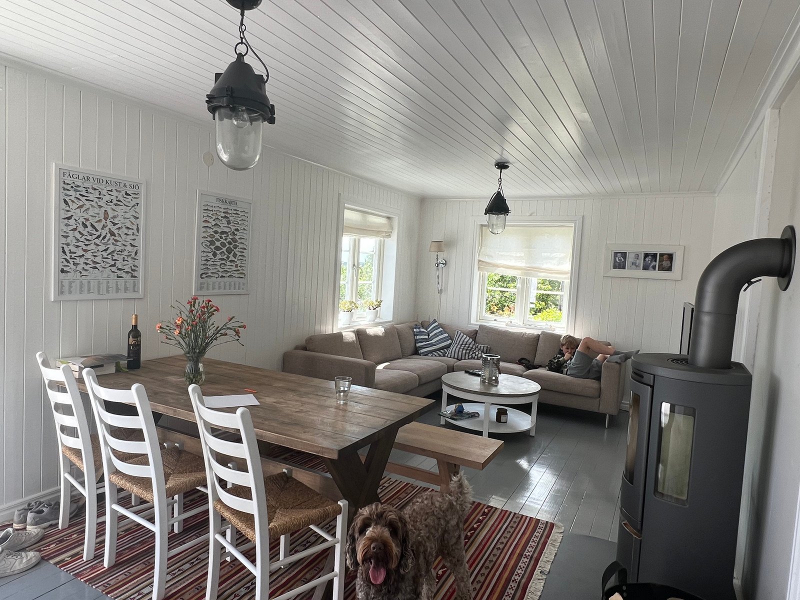 Living room with a view